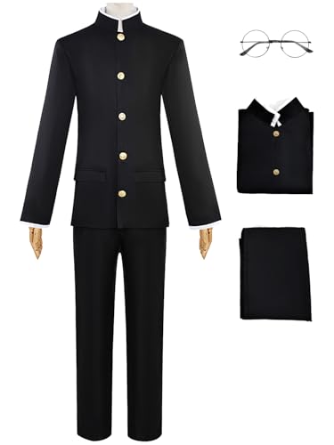 bi bi hou Dandadan Cosplay Takakura Ken Kostüm Set Anime Dan Da Dan Verkleidung Ken Takakura Cosplay JK Uniform Weihnachtstag Halloween Karneval Party Bühnenauftritt Kostüm Erwachsene bi bi hou Dandadan Cosplay Takakura Ken Kostüm Set Anime Dan Da Dan Verkleidung Ken Takakura Cosplay JK Uniform Weihnachtstag Halloween Karneval Party Bühnenauftritt Kostüm Erwachsene von bi bi hou