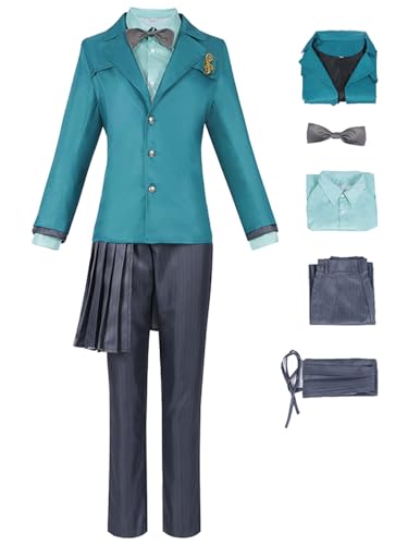 bi bi hou Elphaba Cosplay Kostüm Wicked Hexe Elphaba Verkleidung Hexen Kostüm Elphaba Schuluniform Grüne Weihnachtstag Halloween Karneval Party Bühnenauftritt Kostüm Erwachsene bi bi hou Elphaba Cosplay Kostüm Wicked Hexe Elphaba Verkleidung Hexen Kostüm Elphaba Schuluniform Grüne Weihnachtstag Halloween Karneval Party Bühnenauftritt Kostüm Erwachsene von bi bi hou