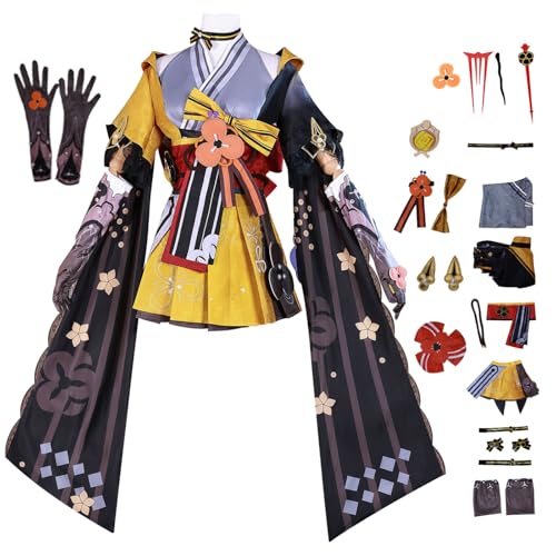 bi bi hou Genshin Impact Chiori Cosplay Kostüm Set mit Perücke Genshin Cosplay Verkleidung Chiori Cosplay Uniform Weihnachtstag Halloween Karneval Party Bühnenauftritt Kostüm Erwachsene bi bi hou Genshin Impact Chiori Cosplay Kostüm Set mit Perücke Genshin Cosplay Verkleidung Chiori Cosplay Uniform Weihnachtstag Halloween Karneval Party Bühnenauftritt Kostüm Erwachsene von bi bi hou