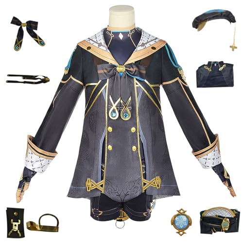 bi bi hou Genshin Impact Freminet Cosplay Kostüm Komplettes Set mit Perücke Genshin Freminet Cosplay Verkleidung Freminet Cosplay Uniform Halloween Karneval Party Bühnenauftritt Kostüm bi bi hou Genshin Impact Freminet Cosplay Kostüm Komplettes Set mit Perücke Genshin Freminet Cosplay Verkleidung Freminet Cosplay Uniform Halloween Karneval Party Bühnenauftritt Kostüm von bi bi hou