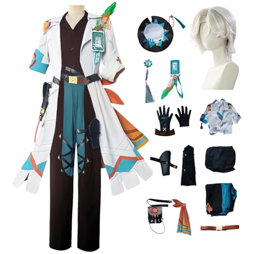 bi bi hou Genshin Impact Ifa Cosplay Kostüm Komplettes Set mit Perücke Genshin Cosplay Verkleidung Ifa Uniform Weihnachtstag Halloween Karneval Party Bühnenauftritt Kostüm bi bi hou Genshin Impact Ifa Cosplay Kostüm Komplettes Set mit Perücke Genshin Cosplay Verkleidung Ifa Uniform Weihnachtstag Halloween Karneval Party Bühnenauftritt Kostüm von bi bi hou