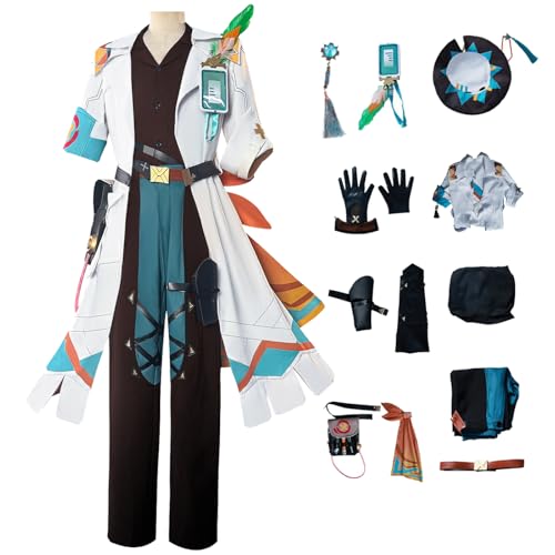 bi bi hou Genshin Impact Ifa Cosplay Kostüm Komplettes Set mit Perücke Genshin Cosplay Verkleidung Ifa Uniform Weihnachtstag Halloween Karneval Party Bühnenauftritt Kostüm bi bi hou Genshin Impact Ifa Cosplay Kostüm Komplettes Set mit Perücke Genshin Cosplay Verkleidung Ifa Uniform Weihnachtstag Halloween Karneval Party Bühnenauftritt Kostüm von bi bi hou