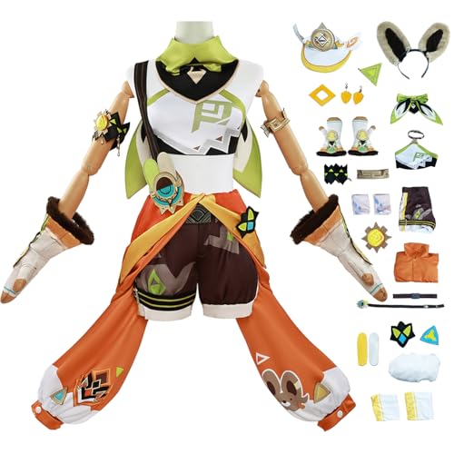 bi bi hou Genshin Impact Kachina Cosplay Kostüm Set mit Perücke Genshin Cosplay Verkleidung Kachina Cosplay Uniform Weihnachtstag Halloween Karneval Party Bühnenauftritt Kostüm Erwachsene bi bi hou Genshin Impact Kachina Cosplay Kostüm Set mit Perücke Genshin Cosplay Verkleidung Kachina Cosplay Uniform Weihnachtstag Halloween Karneval Party Bühnenauftritt Kostüm Erwachsene von bi bi hou