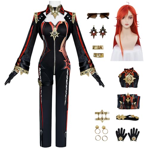 bi bi hou Genshin Impact Mavuika Cosplay Kostüm Set mit Perücke Genshin Cosplay Verkleidung Mavuika Cosplay Uniform Weihnachtstag Halloween Karneval Party Bühnenauftritt Kostüm Erwachsene bi bi hou Genshin Impact Mavuika Cosplay Kostüm Set mit Perücke Genshin Cosplay Verkleidung Mavuika Cosplay Uniform Weihnachtstag Halloween Karneval Party Bühnenauftritt Kostüm Erwachsene von bi bi hou