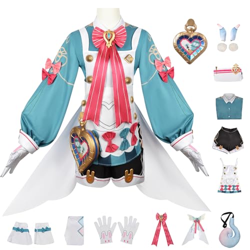 bi bi hou Genshin Impact Sigewinne Cosplay Kostüm Komplettes Set mit Perücke Genshin Sigewinne Cosplay Verkleidung Sigewinne Cosplay Uniform Halloween Karneval Party Bühnenauftritt Kostüm bi bi hou Genshin Impact Sigewinne Cosplay Kostüm Komplettes Set mit Perücke Genshin Sigewinne Cosplay Verkleidung Sigewinne Cosplay Uniform Halloween Karneval Party Bühnenauftritt Kostüm von bi bi hou