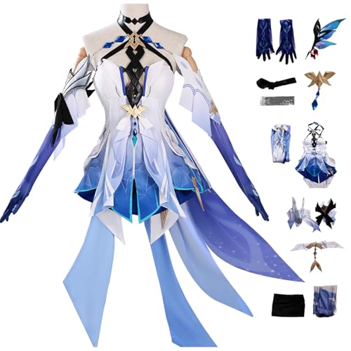 bi bi hou Genshin Impact Skirk Cosplay Kostüm Komplettes Set mit Perücke Genshin Cosplay Verkleidung Skirk Uniform Weihnachtstag Halloween Karneval Party Bühnenauftritt Kostüm bi bi hou Genshin Impact Skirk Cosplay Kostüm Komplettes Set mit Perücke Genshin Cosplay Verkleidung Skirk Uniform Weihnachtstag Halloween Karneval Party Bühnenauftritt Kostüm von bi bi hou