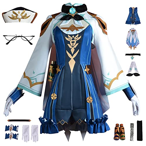 bi bi hou Genshin Impact Sucrose Cosplay Kostüm Komplettes Set mit Perücke Genshin Sucrose Cosplay Verkleidung Sucrose Cosplay Uniform Halloween Karneval Party Bühnenauftritt Kostüm Erwachsene bi bi hou Genshin Impact Sucrose Cosplay Kostüm Komplettes Set mit Perücke Genshin Sucrose Cosplay Verkleidung Sucrose Cosplay Uniform Halloween Karneval Party Bühnenauftritt Kostüm Erwachsene von bi bi hou