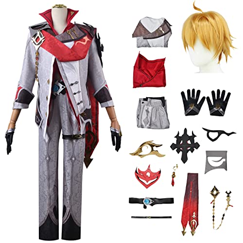 bi bi hou Genshin Impact Tartaglia Cosplay Kostüm mit Perücke Genshin Childe Cosplay Verkleidung Tartaglia Cosplay Uniform Halloween Karneval Party Bühnenauftritt Kostüm Erwachsene bi bi hou Genshin Impact Tartaglia Cosplay Kostüm mit Perücke Genshin Childe Cosplay Verkleidung Tartaglia Cosplay Uniform Halloween Karneval Party Bühnenauftritt Kostüm Erwachsene von bi bi hou
