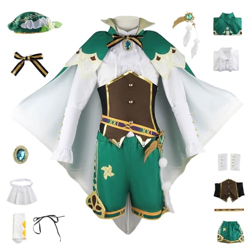 bi bi hou Genshin Impact Venti Cosplay Kostüm Komplettes Set mit Perücke Genshin Cosplay Verkleidung Venti Uniform Weihnachtstag Halloween Karneval Party Bühnenauftritt Kostüm bi bi hou Genshin Impact Venti Cosplay Kostüm Komplettes Set mit Perücke Genshin Cosplay Verkleidung Venti Uniform Weihnachtstag Halloween Karneval Party Bühnenauftritt Kostüm von bi bi hou
