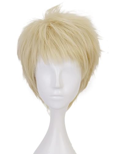 bi bi hou Haikyuu Kei Tsukishima Cosplay Perücke Blonde Kurze Anime Haikyuu Verkleidung Kei Tsukishima Wig Halloween Karneval Party Kostüm Zubehör Anime Perücke Erwachsene bi bi hou Haikyuu Kei Tsukishima Cosplay Perücke Blonde Kurze Anime Haikyuu Verkleidung Kei Tsukishima Wig Halloween Karneval Party Kostüm Zubehör Anime Perücke Erwachsene von bi bi hou