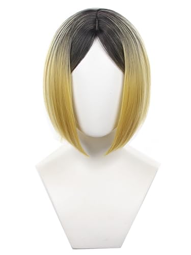 bi bi hou Haikyuu Kozume Kenma Cosplay Perücke Gelb Schwarz Kurze Anime Haikyuu Verkleidung Kozume Kenma Wig Halloween Karneval Party Kostüm Zubehör Anime Perücke Erwachsene bi bi hou Haikyuu Kozume Kenma Cosplay Perücke Gelb Schwarz Kurze Anime Haikyuu Verkleidung Kozume Kenma Wig Halloween Karneval Party Kostüm Zubehör Anime Perücke Erwachsene von bi bi hou
