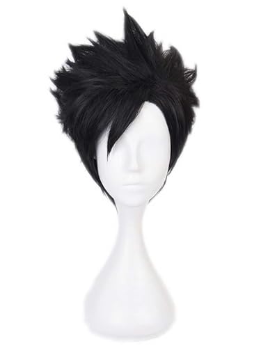 bi bi hou Haikyuu Tetsurou Kuroo Cosplay Perücke Schwarz Kurze Anime Haikyuu Verkleidung Tetsurou Kuroo Wig Halloween Karneval Party Kostüm Zubehör Anime Perücke Erwachsene bi bi hou Haikyuu Tetsurou Kuroo Cosplay Perücke Schwarz Kurze Anime Haikyuu Verkleidung Tetsurou Kuroo Wig Halloween Karneval Party Kostüm Zubehör Anime Perücke Erwachsene von bi bi hou