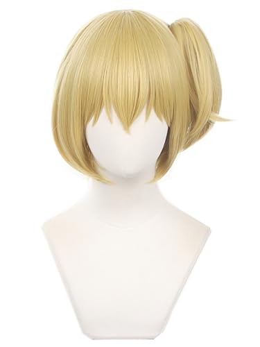 bi bi hou Haikyuu Yachi Hitoka Cosplay Perücke Blonde Kurze mit Zopf Anime Haikyuu Verkleidung Yachi Hitoka Wig Halloween Karneval Party Kostüm Zubehör Anime Perücke Erwachsene bi bi hou Haikyuu Yachi Hitoka Cosplay Perücke Blonde Kurze mit Zopf Anime Haikyuu Verkleidung Yachi Hitoka Wig Halloween Karneval Party Kostüm Zubehör Anime Perücke Erwachsene von bi bi hou