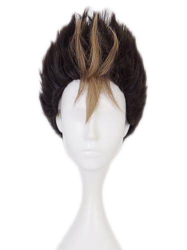 bi bi hou Haikyuu Yu Nishinoya Cosplay Perücke Schwarz Braun Kurze Anime Haikyuu Verkleidung Yu Nishinoya Wig Halloween Karneval Party Kostüm Zubehör Anime Perücke Erwachsene bi bi hou Haikyuu Yu Nishinoya Cosplay Perücke Schwarz Braun Kurze Anime Haikyuu Verkleidung Yu Nishinoya Wig Halloween Karneval Party Kostüm Zubehör Anime Perücke Erwachsene von bi bi hou