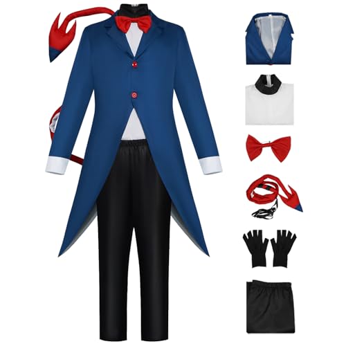 bi bi hou Hazbin Hotel Moxxie Cosplay Kostüm Blau Blazer Anime Hazbin Hotel Verkleidung Helluva Boss Moxxie Uniform Weihnachten Halloween Karneval Party Bühnenauftritt Kostüm für Erwachsene bi bi hou Hazbin Hotel Moxxie Cosplay Kostüm Blau Blazer Anime Hazbin Hotel Verkleidung Helluva Boss Moxxie Uniform Weihnachten Halloween Karneval Party Bühnenauftritt Kostüm für Erwachsene von bi bi hou
