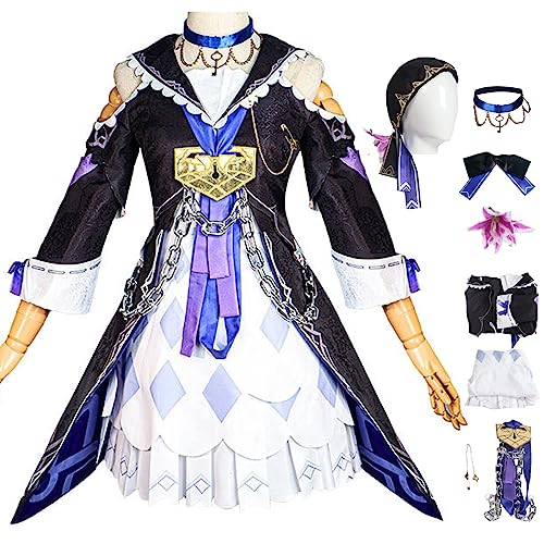 bi bi hou Honkai Star Rail Herta Cosplay Kostüm Komplettes Set mit Perücke Star Rail Herta Cosplay Verkleidung Herta Uniform Halloween Karneval Party Bühnenauftritt Kostüm Erwachsene bi bi hou Honkai Star Rail Herta Cosplay Kostüm Komplettes Set mit Perücke Star Rail Herta Cosplay Verkleidung Herta Uniform Halloween Karneval Party Bühnenauftritt Kostüm Erwachsene von bi bi hou