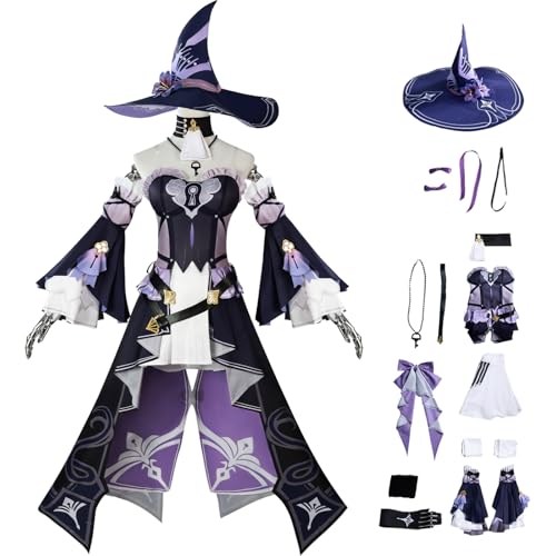 bi bi hou Honkai Star Rail The Herta Cosplay Kostüm Set mit Perücke Star Rail Cosplay Herta Verkleidung The Herta Uniform Hexenkleid Halloween Karneval Party Bühnenauftritt Kostüm Erwachsene bi bi hou Honkai Star Rail The Herta Cosplay Kostüm Set mit Perücke Star Rail Cosplay Herta Verkleidung The Herta Uniform Hexenkleid Halloween Karneval Party Bühnenauftritt Kostüm Erwachsene von bi bi hou