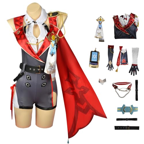 bi bi hou Honkai Star Rail Topaz Cosplay Kostüm Komplettes Set mit Perücke Star Rail Topaz Cosplay Verkleidung Topaz Uniform Halloween Karneval Party Bühnenauftritt Kostüm Erwachsene bi bi hou Honkai Star Rail Topaz Cosplay Kostüm Komplettes Set mit Perücke Star Rail Topaz Cosplay Verkleidung Topaz Uniform Halloween Karneval Party Bühnenauftritt Kostüm Erwachsene von bi bi hou