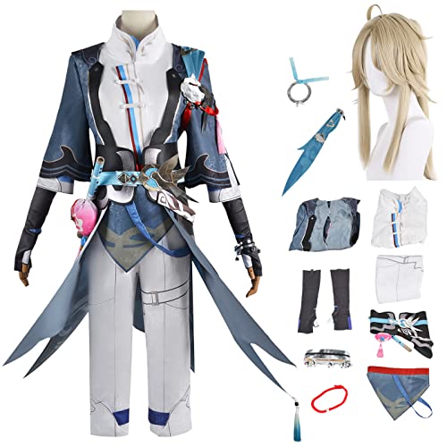 bi bi hou Honkai Star Rail Yanqing Cosplay Kostüm Komplettes Set mit Perücke Star Rail Yanqing Cosplay Verkleidung Yanqing Uniform Halloween Karneval Party Bühnenauftritt Kostüm Erwachsene bi bi hou Honkai Star Rail Yanqing Cosplay Kostüm Komplettes Set mit Perücke Star Rail Yanqing Cosplay Verkleidung Yanqing Uniform Halloween Karneval Party Bühnenauftritt Kostüm Erwachsene von bi bi hou