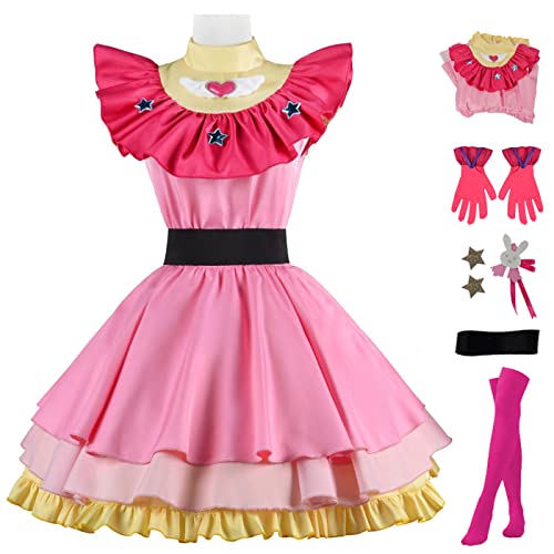 bi bi hou Hoshino Ai Cosplay Kostüm Komplettes Set mit Perücke Anime Oshi no Ko Cosplay Verkleidung Ai Hoshino Cosplay Uniform Halloween Karneval Party Bühnenauftritt Kostüm Erwachsene bi bi hou Hoshino Ai Cosplay Kostüm Komplettes Set mit Perücke Anime Oshi no Ko Cosplay Verkleidung Ai Hoshino Cosplay Uniform Halloween Karneval Party Bühnenauftritt Kostüm Erwachsene von bi bi hou