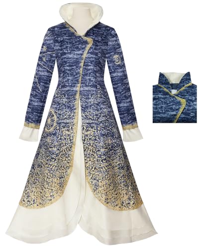 bi bi hou Madame Morrible Cosplay Kostüm Wicked Hexe Morrible Verkleidung Hexen Kostüm Morrible Blau Kleid Weihnachtstag Halloween Karneval Party Bühnenauftritt Kostüm Erwachsene bi bi hou Madame Morrible Cosplay Kostüm Wicked Hexe Morrible Verkleidung Hexen Kostüm Morrible Blau Kleid Weihnachtstag Halloween Karneval Party Bühnenauftritt Kostüm Erwachsene von bi bi hou
