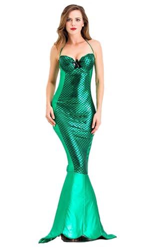 bi bi hou Meerjungfrau Prinzessin Kleid Damen Meerjungfrau Verkleidung Prinzessin Kostüm Fishtail Kleid Weihnachten Halloween Karneval Party Bühnenauftritt Kostüm für Erwachsene S-XXL bi bi hou Meerjungfrau Prinzessin Kleid Damen Meerjungfrau Verkleidung Prinzessin Kostüm Fishtail Kleid Weihnachten Halloween Karneval Party Bühnenauftritt Kostüm für Erwachsene S-XXL von bi bi hou