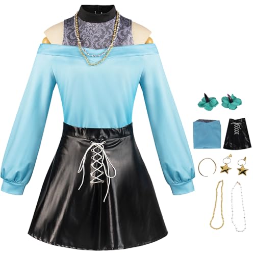 bi bi hou Mem Cho Cosplay Kostüm Komplettes Set mit Perücke Anime Oshi no Ko Cosplay Verkleidung Mem Cho Cosplay Uniform Halloween Karneval Party Bühnenauftritt Kostüm Erwachsene bi bi hou Mem Cho Cosplay Kostüm Komplettes Set mit Perücke Anime Oshi no Ko Cosplay Verkleidung Mem Cho Cosplay Uniform Halloween Karneval Party Bühnenauftritt Kostüm Erwachsene von bi bi hou