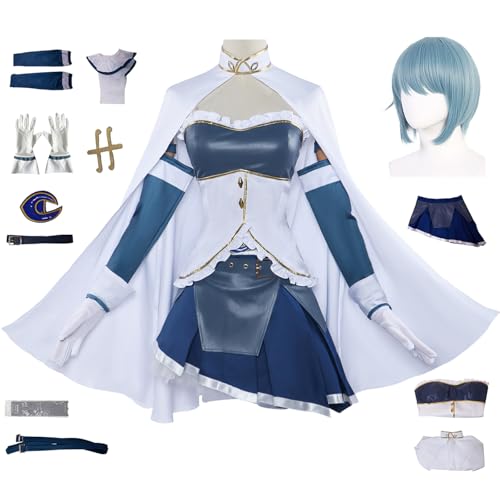 bi bi hou Miki Sayaka Cosplay Kostüm Komplettes Set mit Perücke Anime Puella Magi Madoka Magica Cosplay Verkleidung Sayaka Uniform Halloween Karneval Party Bühnenauftritt Kostüm Erwachsene bi bi hou Miki Sayaka Cosplay Kostüm Komplettes Set mit Perücke Anime Puella Magi Madoka Magica Cosplay Verkleidung Sayaka Uniform Halloween Karneval Party Bühnenauftritt Kostüm Erwachsene von bi bi hou