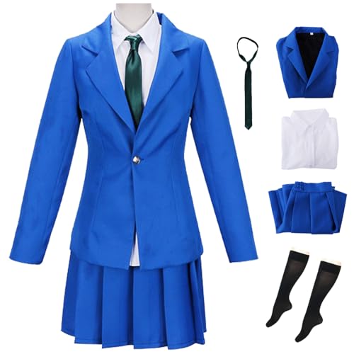 bi bi hou Mouri Ran Cosplay Kostüm Set Anime Detektiv Conan Verkleidung Ran Mouri Schuluniform Weihnachten Halloween Karneval Party Bühnenauftritt Kostüm Erwachsene bi bi hou Mouri Ran Cosplay Kostüm Set Anime Detektiv Conan Verkleidung Ran Mouri Schuluniform Weihnachten Halloween Karneval Party Bühnenauftritt Kostüm Erwachsene von bi bi hou