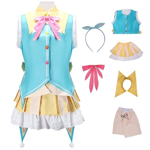 bi bi hou Project Sekai Kusanagi Nene Cosplay Kostüm Komplettes Set Project Sekai Cosplay Verkleidung Nene Kusanagi Uniform Halloween Karneval Party Bühnenauftritt Kostüm Erwachsene von bi bi hou