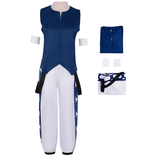 bi bi hou Rimuru Tempest Cosplay Kostüm mit Perücke Anime That Time I Got Reincarnated as a Slime Verkleidung Rimuru Uniform Halloween Karneval Party Bühnenauftritt Kostüm von bi bi hou
