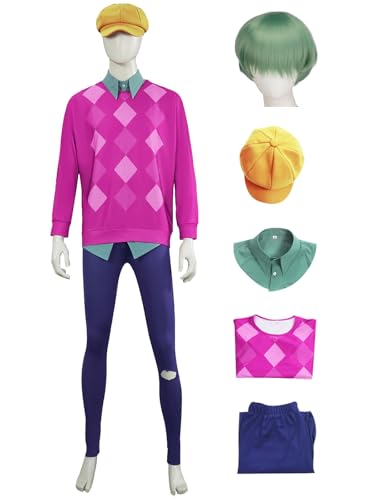 bi bi hou Saja Boys Baby Cosplay Kostüm Set mit Perücke Anime K-Pop Demon Hunters Verkleidung Sajaboys Baby Uniform Weihnachten Halloween Karneval Party Bühnenauftritt Kostüm für Erwachsene bi bi hou Saja Boys Baby Cosplay Kostüm Set mit Perücke Anime K-Pop Demon Hunters Verkleidung Sajaboys Baby Uniform Weihnachten Halloween Karneval Party Bühnenauftritt Kostüm für Erwachsene von bi bi hou