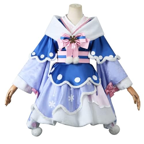 bi bi hou Sakura Miku Cosplay Kostüm Set mit Perücke Anime H'atsune Miku Verkleidung Rosa Uniform Weihnachten Halloween Karneval Party Bühnenauftritt Kostüm Erwachsene von bi bi hou
