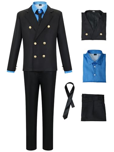 bi bi hou Sanji Cosplay Kostüm Set Anime Verkleidung Sanji Cosplay Halloween Karneval Weihnachten Party Kostüm für Erwachsene bi bi hou Sanji Cosplay Kostüm Set Anime Verkleidung Sanji Cosplay Halloween Karneval Weihnachten Party Kostüm für Erwachsene von bi bi hou