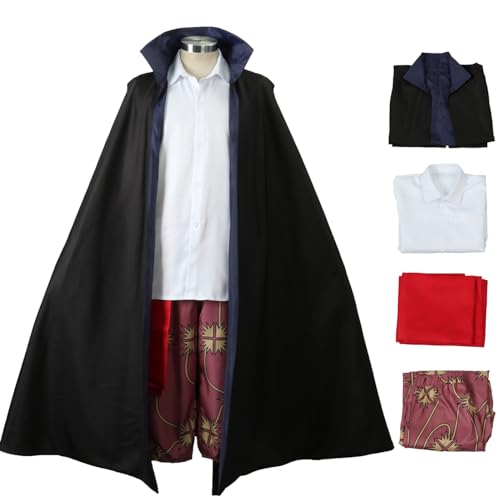 bi bi hou Shanks Cosplay Kostüm Set mit Perücke Anime Verkleidung Shanks Cosplay Halloween Karneval Weihnachten Party Kostüm für Erwachsene bi bi hou Shanks Cosplay Kostüm Set mit Perücke Anime Verkleidung Shanks Cosplay Halloween Karneval Weihnachten Party Kostüm für Erwachsene von bi bi hou