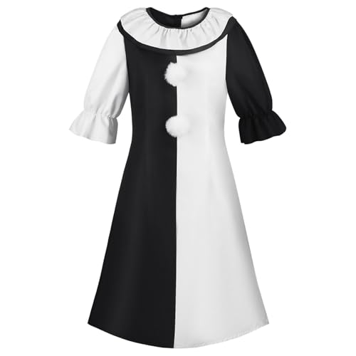 bi bi hou Terrifier Kostüm für Herren und Damen Art The Clown Verkleidung Horror Killer Clown Uniform Schwarz und Weiß Terror Scary Halloween Cosplay Karneval Party Bühnenauftritt Kostüm bi bi hou Terrifier Kostüm für Herren und Damen Art The Clown Verkleidung Horror Killer Clown Uniform Schwarz und Weiß Terror Scary Halloween Cosplay Karneval Party Bühnenauftritt Kostüm von bi bi hou