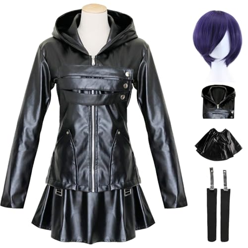 bi bi hou Touka Kirishima Cosplay Kostüm Set mit Perücke Anime Tokyo Ghoul Cosplay Verkleidung Kirishima Touka Uniform Halloween Karneval Party Bühnenauftritt Kostüm Erwachsene bi bi hou Touka Kirishima Cosplay Kostüm Set mit Perücke Anime Tokyo Ghoul Cosplay Verkleidung Kirishima Touka Uniform Halloween Karneval Party Bühnenauftritt Kostüm Erwachsene von bi bi hou