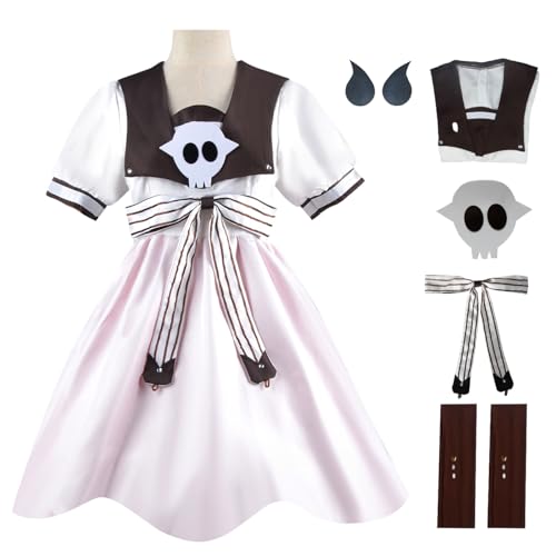 bi bi hou Yashiro Nene Cosplay Kostüm Set mit Perücke Anime Toilet Bound Hanako Kun Cosplay Verkleidung Yashiro Nene Outfit Halloween Karneval Party Bühnenauftritt Kostüm für Erwachsene Unisex bi bi hou Yashiro Nene Cosplay Kostüm Set mit Perücke Anime Toilet Bound Hanako Kun Cosplay Verkleidung Yashiro Nene Outfit Halloween Karneval Party Bühnenauftritt Kostüm für Erwachsene Unisex von bi bi hou
