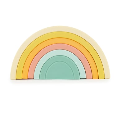 bieco Silikon Regenbogen Tropical Vibes von Bieco