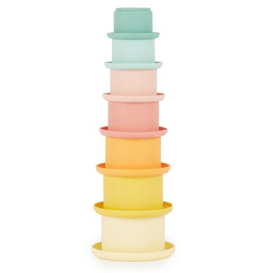 bieco Silikon Stapelbecher Tropical Vibes von Bieco