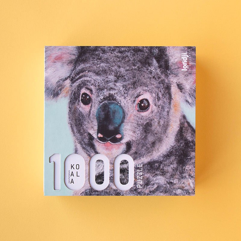 1000 Teiliges Puzzle: Koala illustriert von Joana Santamans - Puzzle f?r Erwachsene