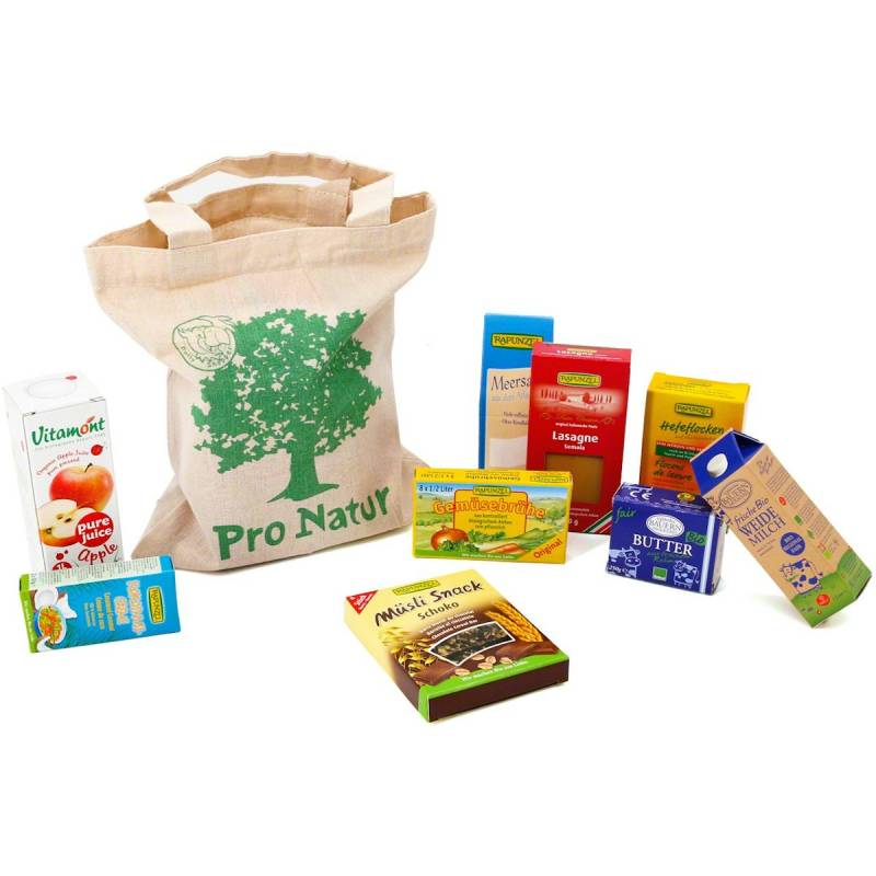 21 Faltschachtel Bio Produkte + Tasche 21 Faltschachtel Bio Produkte + Tasche