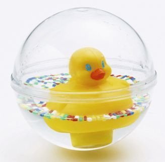 240289 Baby Entchenball, Badespielzeug, Entchenkugel, Ente in Kugel
