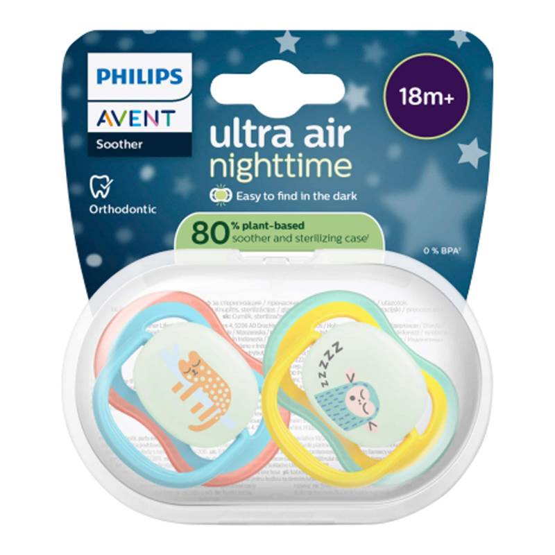 2er-Pack Schnuller ultra air Nighttime, ab 18M 2er-Pack Schnuller ultra air Nighttime, ab 18M