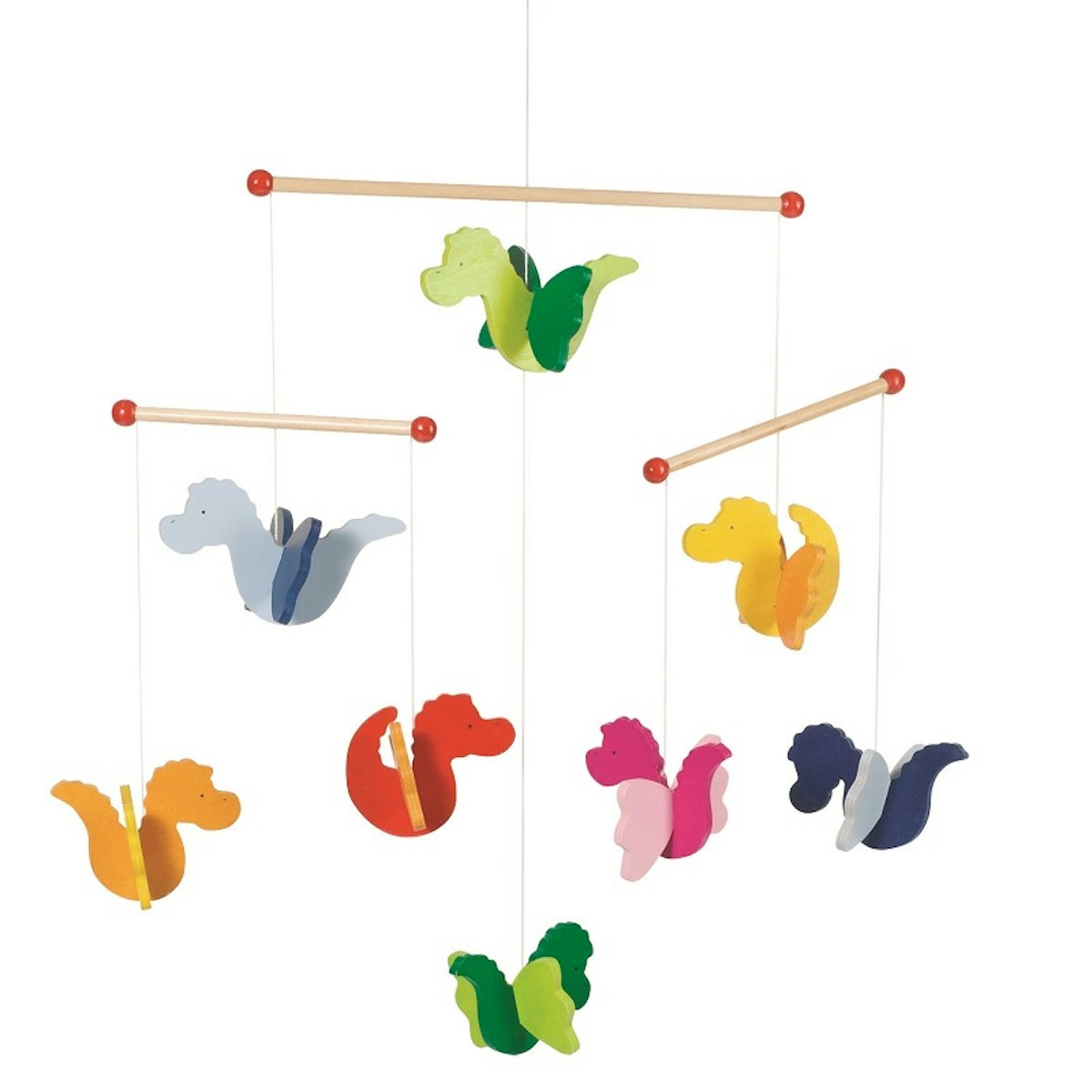 3-D Mobile für Wickeltisch od. Bettchen - Drachen