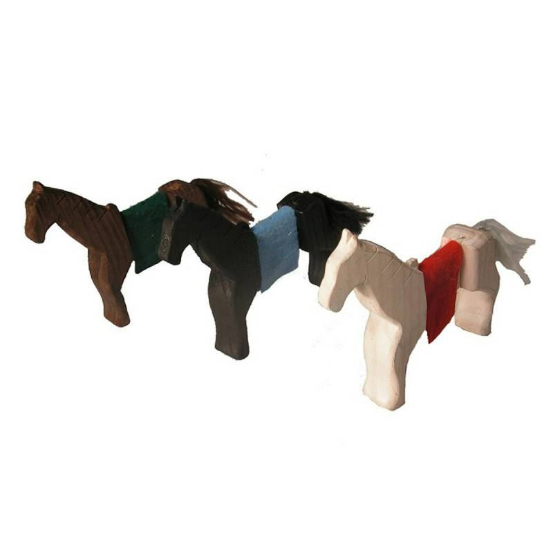 3 Pferde Holzfiguren magic wood 3 Pferde Holzfiguren magic wood