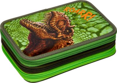 3-fach Federmäppchen - T-Rex World