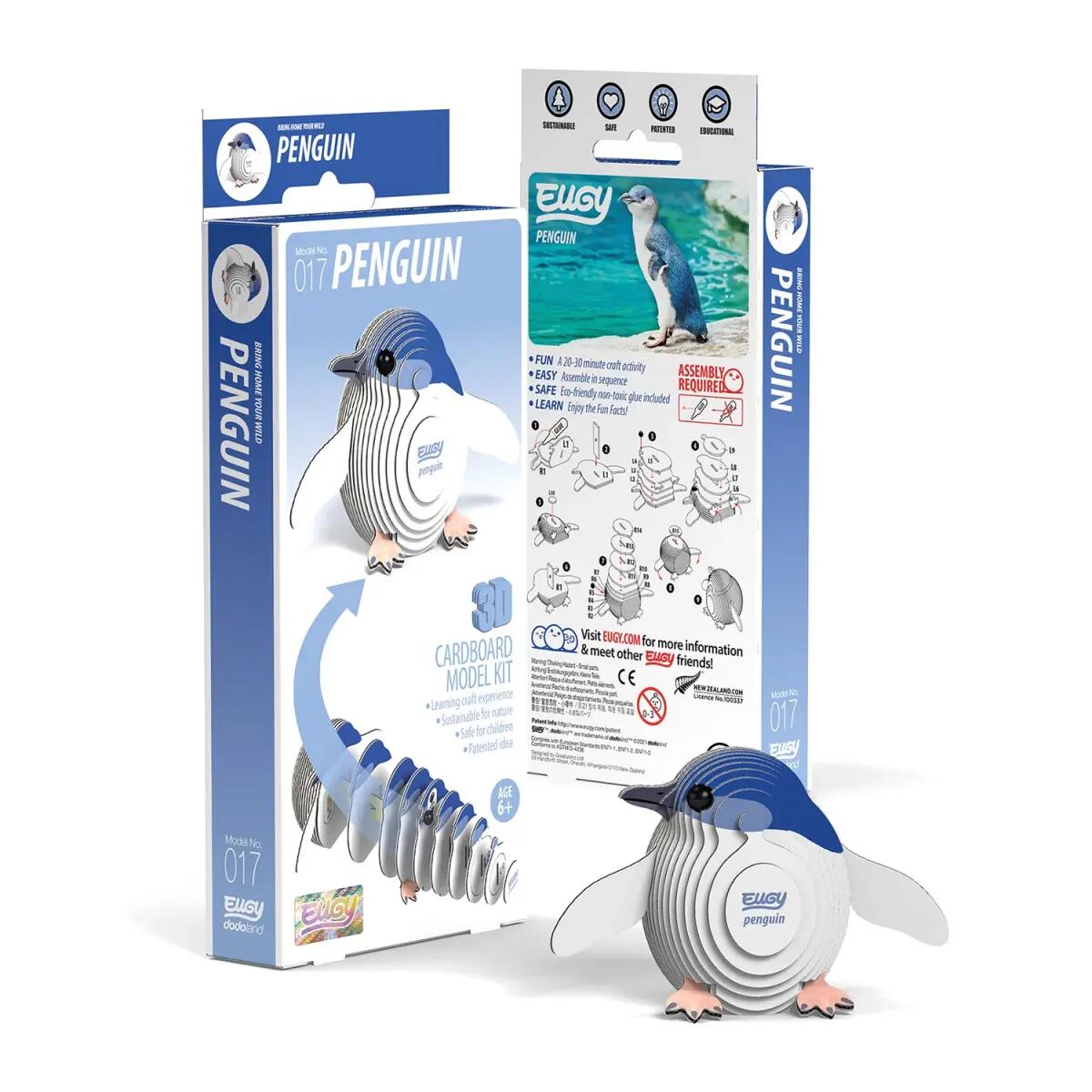 3D Bastelset Pinguin