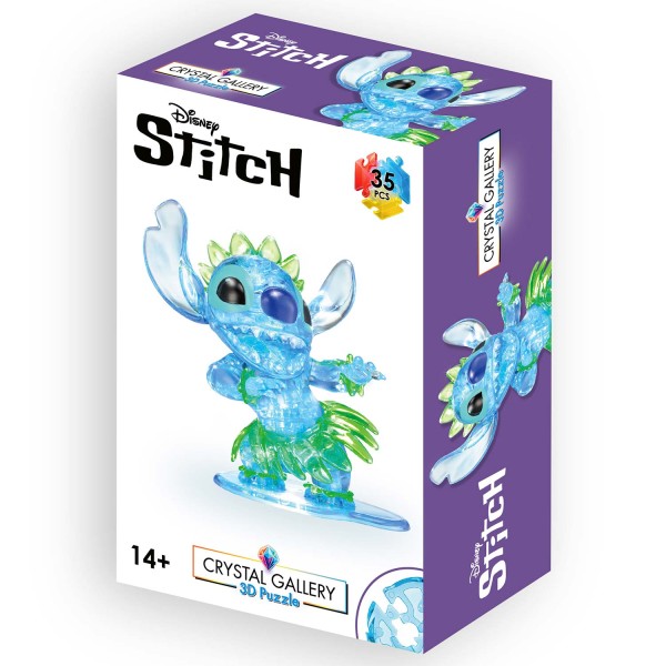 3D Crystal Puzzle Disney - Stitch Hula