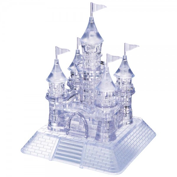 3D Crystal Puzzle - Schloss Transparent